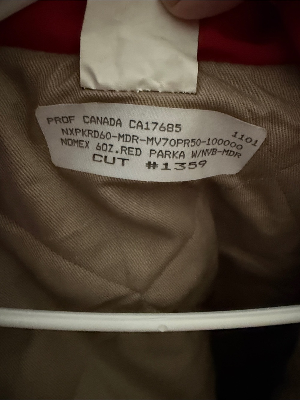 Red High-Visibility Performance Work Jacket - Picture 4 of 5